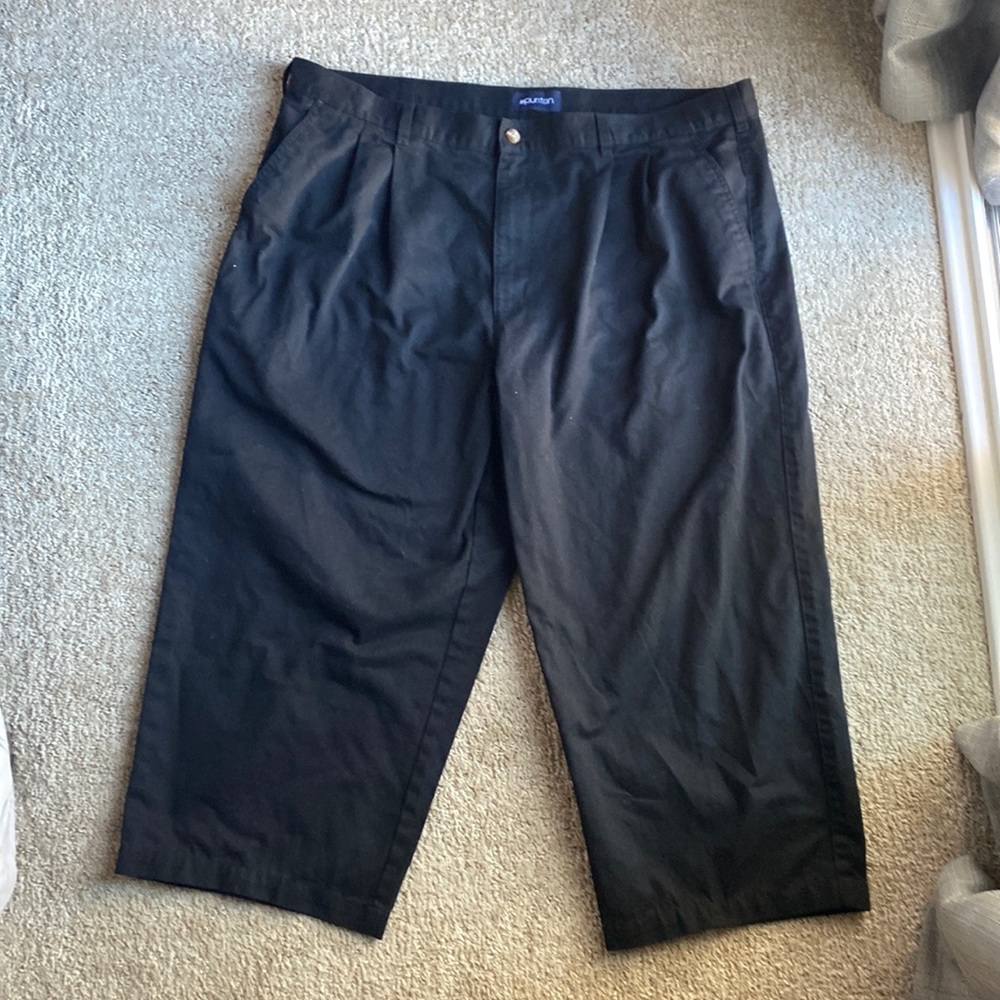Mens Black Puritan Pants Size (42W x 30L)